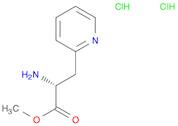 2-Pyridinepropanoic acid, α-amino-, methyl ester, dihydrochloride, (αR)- (9CI)