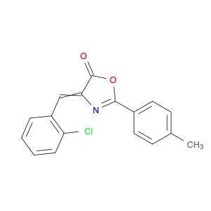 5(4H)-Oxazolone, 4-[(2-chlorophenyl)methylene]-2-(4-methylphenyl)-