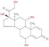 Pregna-1,4-diene-3,20-dione, 6,11,17,21-tetrahydroxy-, (6β,11β)-