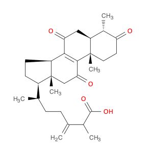 Ergosta-8,24(28)-dien-26-oic acid, 4-methyl-3,7,11-trioxo-, (4α,5α)-