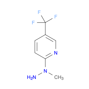 Pyridine, 2-(1-methylhydrazinyl)-5-(trifluoromethyl)-