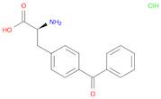 Phenylalanine, 4-benzoyl-, hydrochloride (9CI)