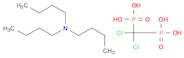 Phosphonic acid, P,P'-(dichloromethylene)bis-, compd. with N,N-dibutyl-1-butanamine (1:1)