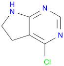 5H-Pyrrolo[2,3-d]pyrimidine, 4-chloro-6,7-dihydro-