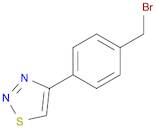 1,2,3-Thiadiazole, 4-[4-(bromomethyl)phenyl]-