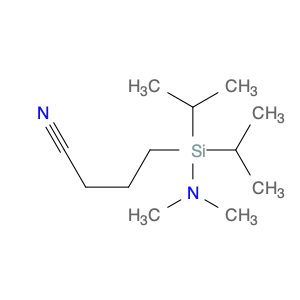 Butanenitrile, 4-[(dimethylamino)bis(1-methylethyl)silyl]-