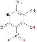 2(1H)-Pyridinone, 4-hydroxy-5,6-dimethyl-3-nitro-