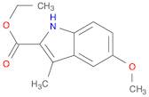 1H-Indole-2-carboxylic acid, 5-methoxy-3-methyl-, ethyl ester