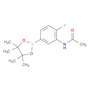 N-(2-Fluoro-5-(4,4,5,5-tetramethyl-1,3,2-dioxaborolan-2-yl)phenyl)acetamide