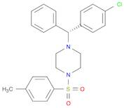 Piperazine, 1-[(R)-(4-chlorophenyl)phenylmethyl]-4-[(4-methylphenyl)sulfonyl]-