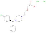 Acetic acid, 2-[2-[4-[(S)-(4-chlorophenyl)phenylmethyl]-1-piperazinyl]ethoxy]-, hydrochloride (1:2)