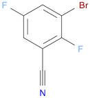 Benzonitrile, 3-bromo-2,5-difluoro-