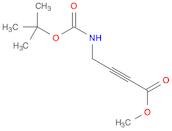 2-Butynoic acid, 4-[[(1,1-dimethylethoxy)carbonyl]amino]-, methyl ester