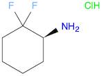 Cyclohexanamine, 2,2-difluoro-, hydrochloride (1:1), (1S)-