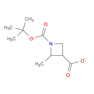 1,3-Azetidinedicarboxylic acid, 2-methyl-, 1-(1,1-dimethylethyl) ester