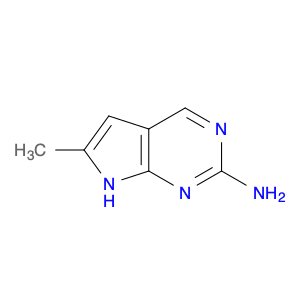 6-methyl-7H-pyrrolo[2,3-d]pyrimidin-2-amine
