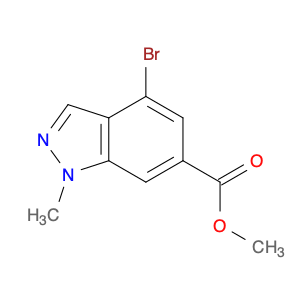 1H-Indazole-6-carboxylic acid, 4-bromo-1-methyl-, methyl ester