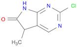 6H-Pyrrolo[2,3-d]pyrimidin-6-one, 2-chloro-5,7-dihydro-5-methyl-