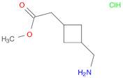 Cyclobutaneacetic acid, 3-(aminomethyl)-, methyl ester, hydrochloride (1:1)