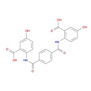 Benzoic acid, 2,2'-[1,4-phenylenebis(carbonylimino)]bis[5-hydroxy-