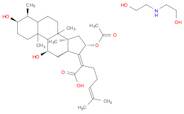 29-Nordammara-17(20),24-dien-21-oic acid, 16-(acetyloxy)-3,11-dihydroxy-, (3α,4α,8α,9β,11α,13α,14β…