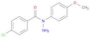 Benzoic acid, 4-chloro-, 1-(4-methoxyphenyl)hydrazide