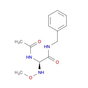 Acetamide, 2-(acetylamino)-2-(methoxyamino)-N-(phenylmethyl)-, (2R)-