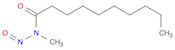 Decanamide, N-methyl-N-nitroso-