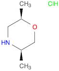 Morpholine, 2,5-dimethyl-, hydrochloride (1:1), (2R,5R)-