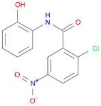 Benzamide, 2-chloro-N-(2-hydroxyphenyl)-5-nitro-