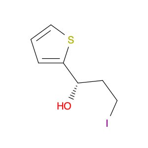 2-Thiophenemethanol, α-(2-iodoethyl)-, (αS)-