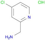 2-Pyridinemethanamine, 4-chloro-, hydrochloride (1:1)