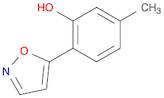 Phenol, 2-(5-isoxazolyl)-5-methyl-