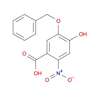 Benzoic acid, 4-hydroxy-2-nitro-5-(phenylmethoxy)-
