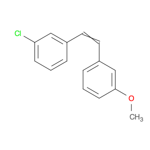 Benzene, 1-chloro-3-[2-(3-methoxyphenyl)ethenyl]-