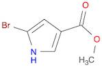 1H-Pyrrole-3-carboxylic acid, 5-bromo-, methyl ester