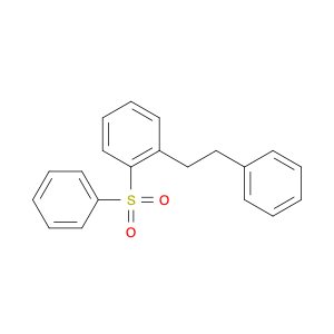 Benzene, 1-(2-phenylethyl)-2-(phenylsulfonyl)-
