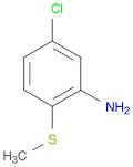 Benzenamine, 5-chloro-2-(methylthio)-