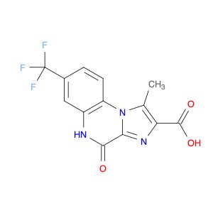 1-Methyl-4-oxo-7-(trifluoromethyl)-4,5-dihydroimidazo[1,2-a]quinoxaline-2-carboxylic acid