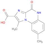 Imidazo[1,2-a]quinoxaline-2-carboxylic acid, 4,5-dihydro-1,8-dimethyl-4-oxo-