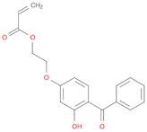 2-Propenoic acid, 2-(4-benzoyl-3-hydroxyphenoxy)ethyl ester