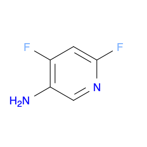 3-Pyridinamine, 4,6-difluoro-