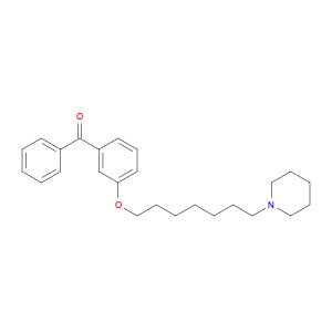 Methanone, phenyl[3-[[7-(1-piperidinyl)heptyl]oxy]phenyl]-