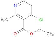 3-Pyridinecarboxylic acid, 4-chloro-2-methyl-, ethyl ester