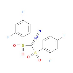 Benzene, 1,1'-[(diazomethylene)bis(sulfonyl)]bis[2,4-difluoro- (9CI)