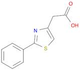 4-Thiazoleacetic acid, 2-phenyl-