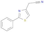 4-Thiazoleacetonitrile, 2-phenyl-