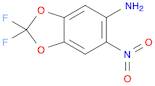 1,3-Benzodioxol-5-amine, 2,2-difluoro-6-nitro-