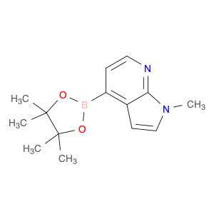 1H-Pyrrolo[2,3-b]pyridine, 1-methyl-4-(4,4,5,5-tetramethyl-1,3,2-dioxaborolan-2-yl)-