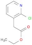 3-Pyridineacetic acid, 2-chloro-, ethyl ester